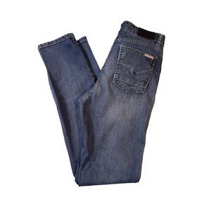 Hudson Straight Leg Jeans Blue Dark Wash